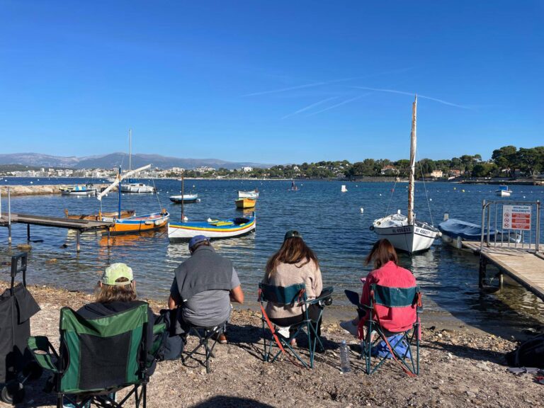 Le site préféré des peintres du cap d'Antibes