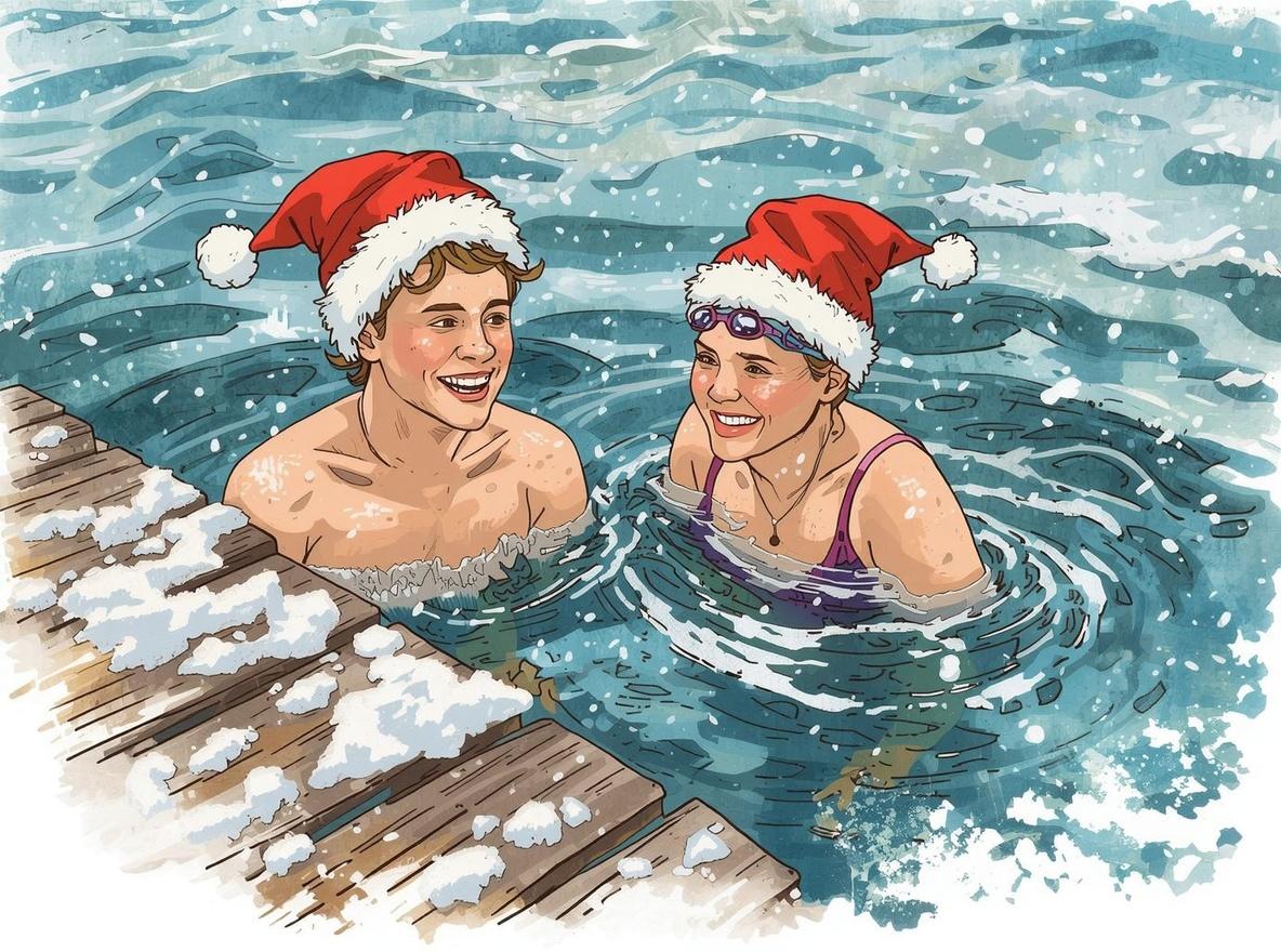 Lire la suite à propos de l’article Un bain du Nouvel An vivifiant au port abri de l’Olivette